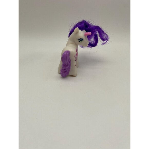 2008 McDonald's Hasbro My Little Pony Sweetie Belle Pony Figurine Happy Meal Toy - Picture 3 of 7